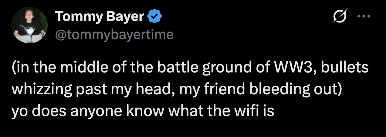 Gotta check the feed in the final moments.